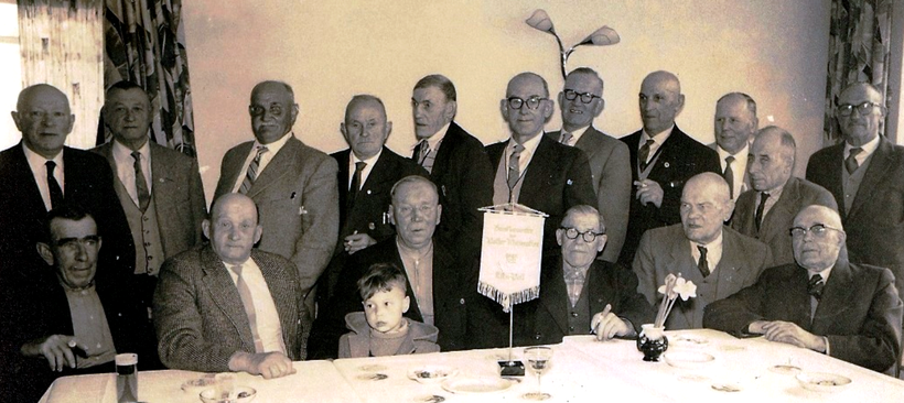 Der Bankverein in der Gaststätte Henrichs