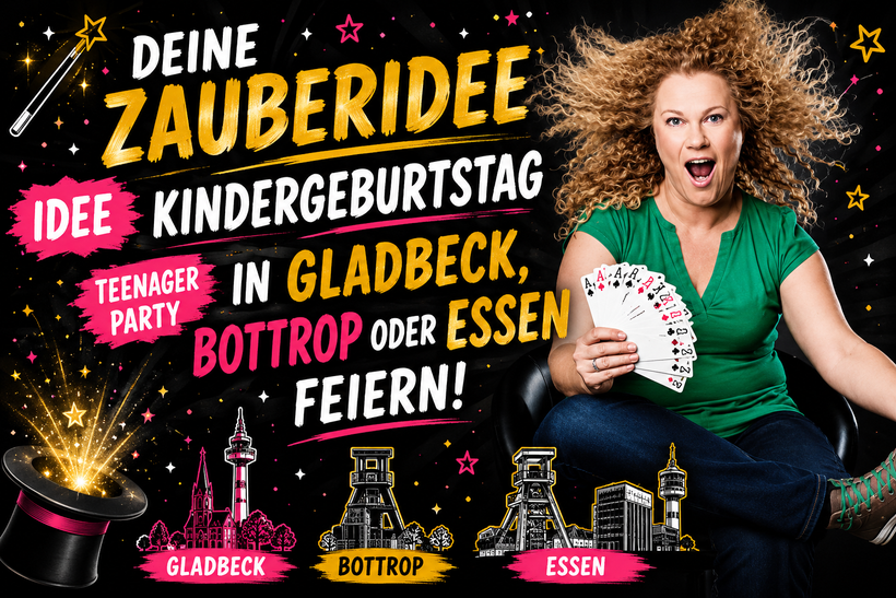 Idee Kindergeburtstag Gladbeck Zauberer Bottrop Magier Essen buchen