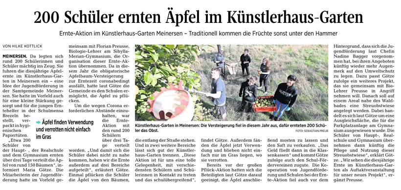 Aller Zeitung 22.09.2020