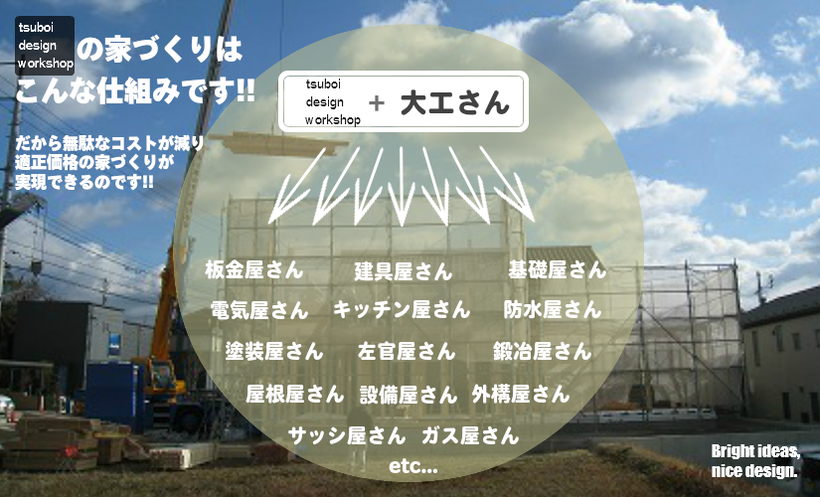 うちの家づくりにはこんなメリットがあります!!