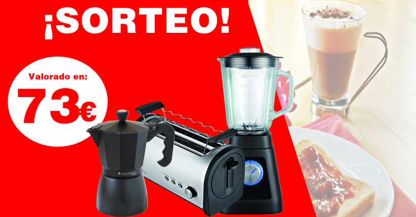 sorteo de cafeteras