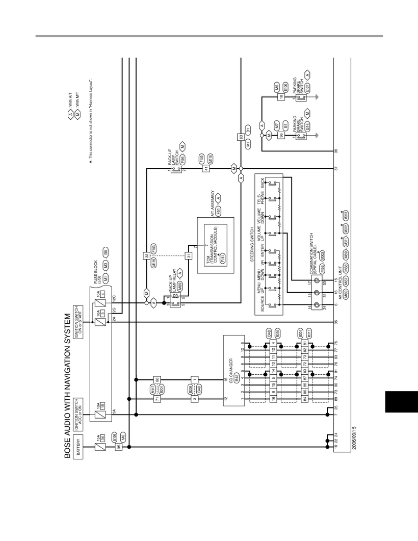 G37 Bose AMP. Scheme