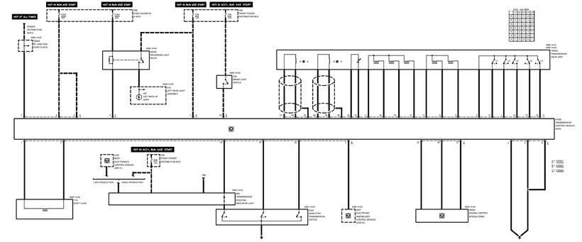 Z3 E36 E37 Electronic Transmission Control Schematics