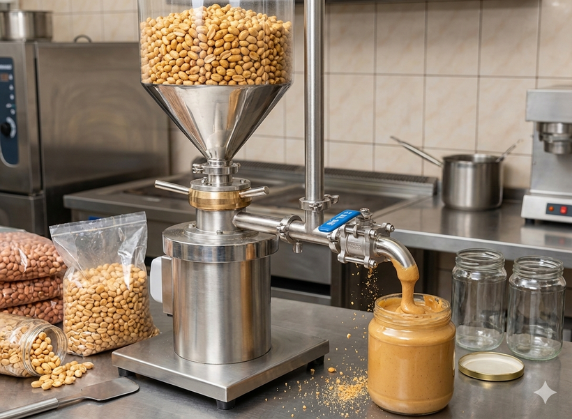Molino para crema de mani