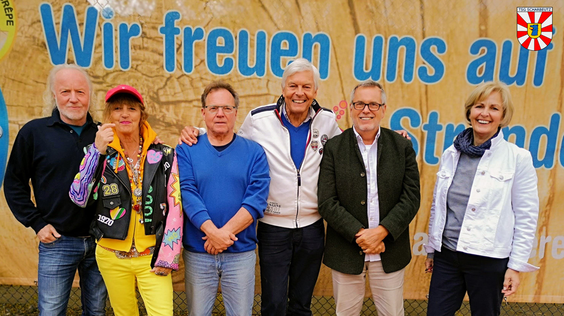 Vorstand 2020 von links: Martin Boller, Rose Porombka, Michael Jung, Gerardo Baumbach, Hartmut Wildfang und Sigrid Westphal