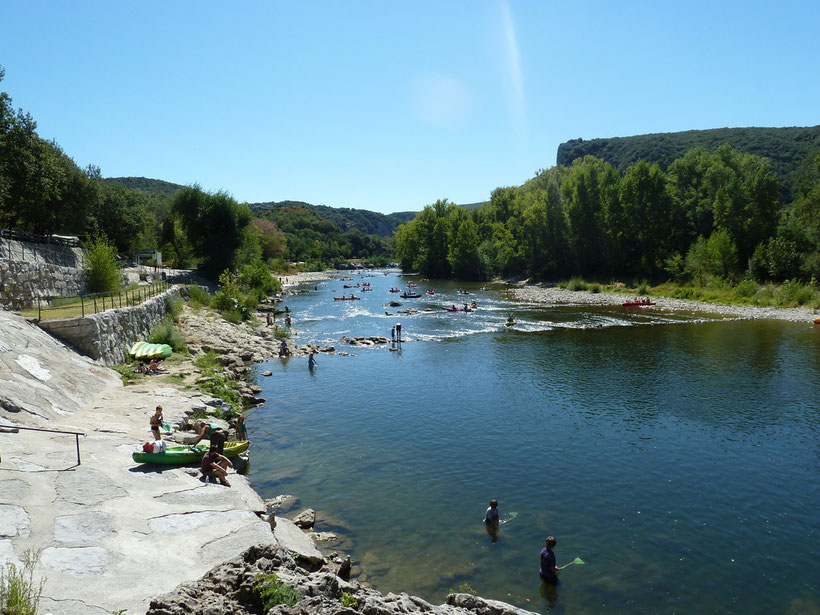 Nachsaison an der Ardèche