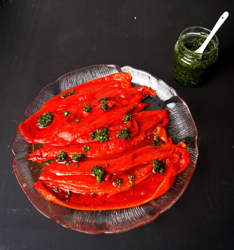 schnelle PaprikaAntipasti aus dem Airfryer als Samstagabendsnack zimtkringel about food