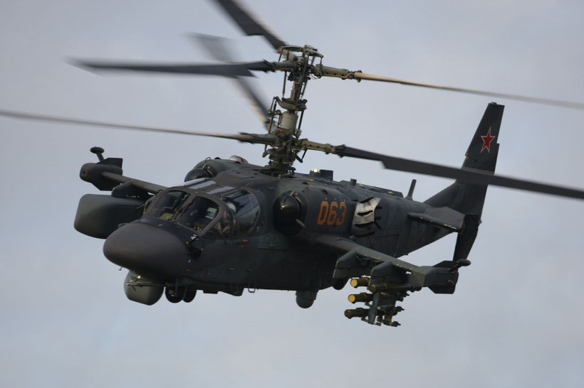 Ka-52 Alligator © Russian Helicopters