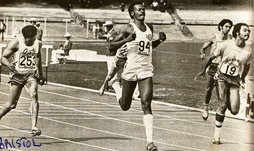 El tiempo de Bristol fue marca nacional, negus reportara el Editorial Deportiva Cain en Facebook. / foto por Editorial Deportiva Cain
