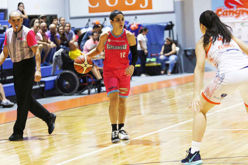 Ashley Torres se lució con 20 puntos, nueve rebotes y ocho asistencias en la victoria de su equipo en la acción dominical / foto por BSNF