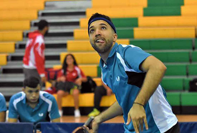 Hermanos González y la UNE buscan el “three peat” en tenis de mesa / foto por L.-Minguela LAI