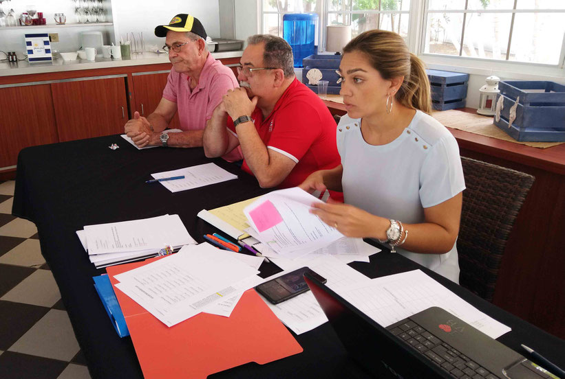 La Licenciada Santaella Santé explicó que de surgir un séptimo partido, de ganar Juncos el sexto encuentro, se va a celebrar luego de que la selección regrese del Campeonato NORCECA en Canadá / Foto por FPV