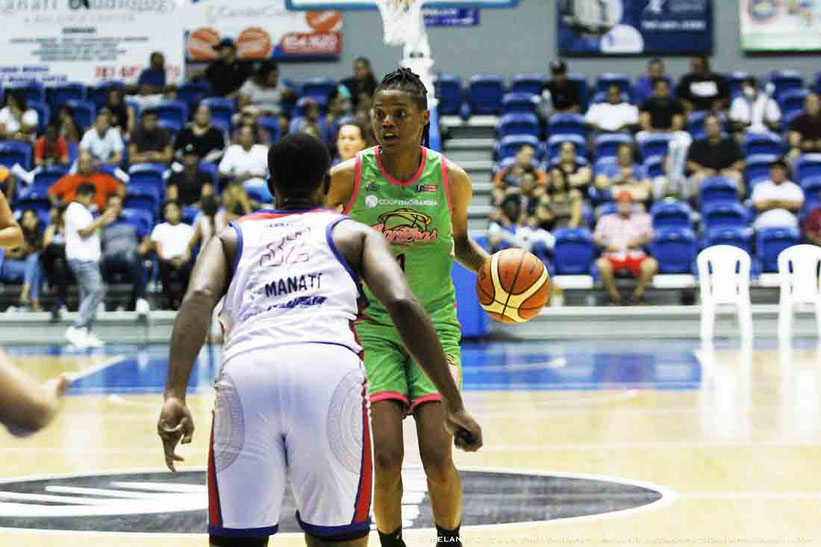 Courtney Williams de las Santeras de Aguada en el BSNF / Foto por BSNF