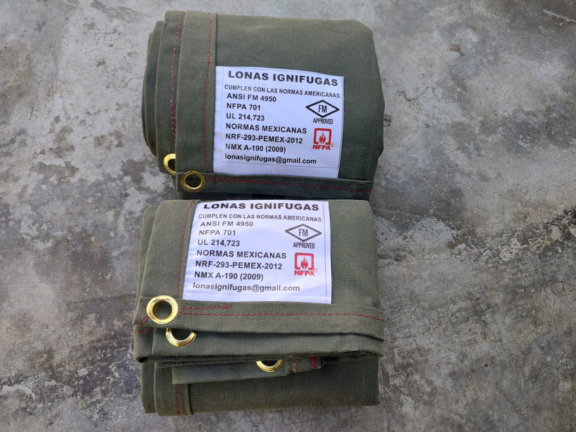 Lona Ignifuga - Entrega Inmediata - Envios a todo Mexico