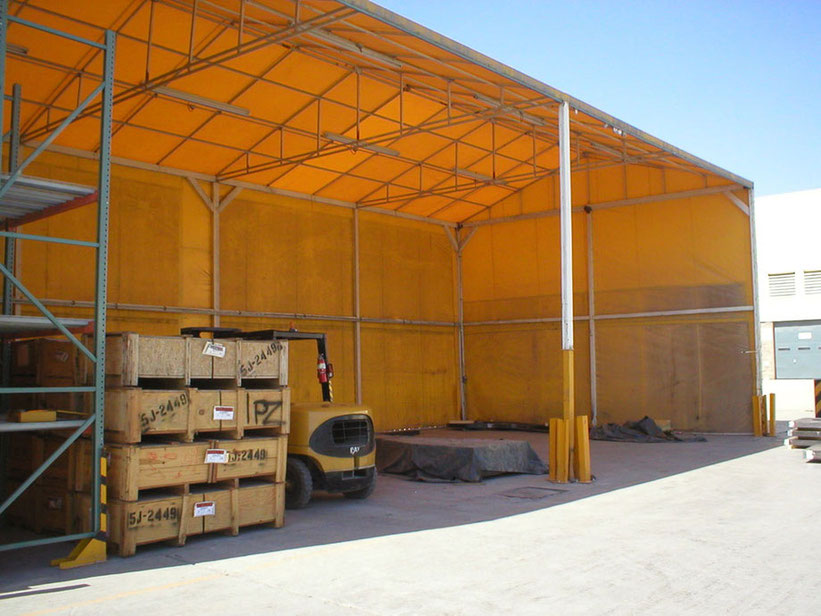 Lona Impermeable para Bodega provisional