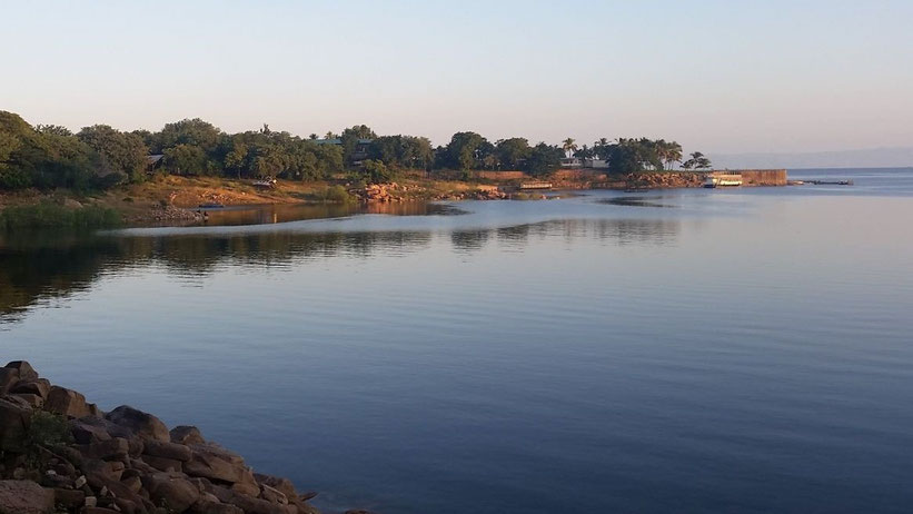 Kariba-Stausee (Lake Kariba), Sambia