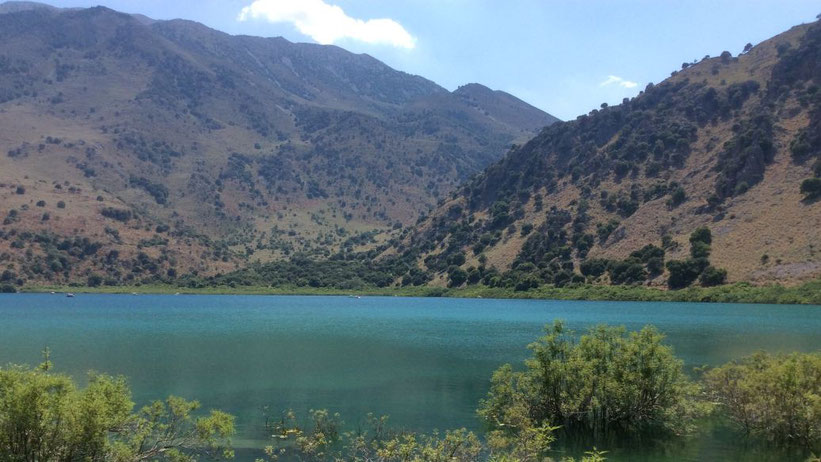 Kournas-See (Lake Kournas), Kreta