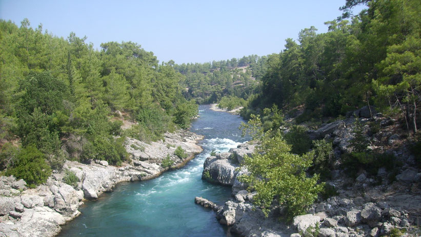 Rafting im Köprülü-Kanyon-Nationalpark, Türkei