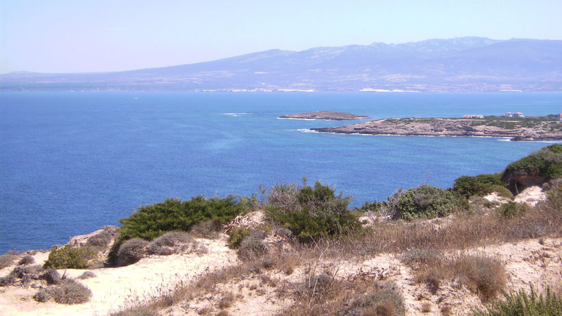 Cappo Mannu nach San Milis, Sardinien