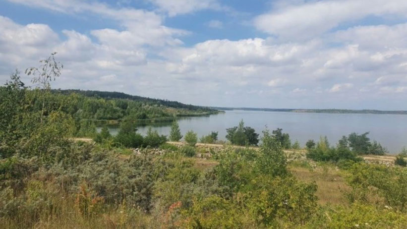 Mit dem Fahrrad um den Geiseltalsee, Sachsen-Anhalt