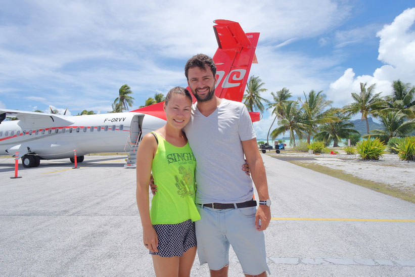 our most expensive flight from Tahiti to Easter Island