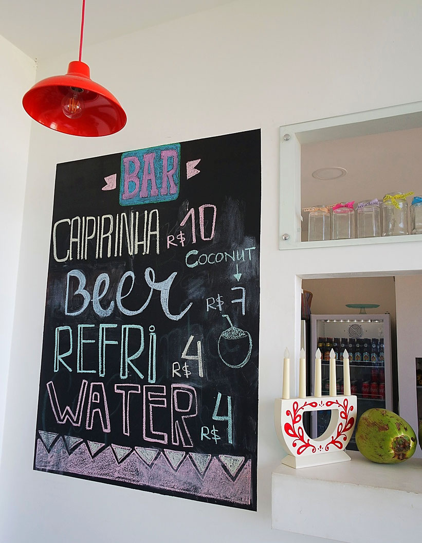 The drink selection: Caipi!!