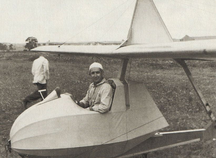 Der Eschweger Schulgleiter mit Boot (1952)