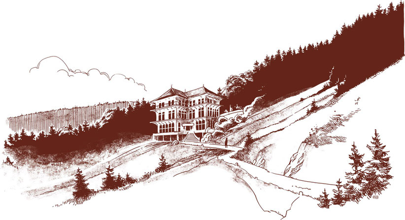 The Villa Bunau-Varilla remains distant and mysterious...