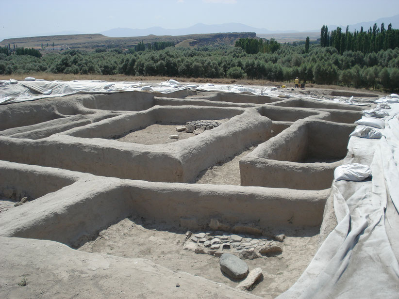 Sito neolitico di Aşıklı Höyük, provincia di Aksaray - Cappadocia