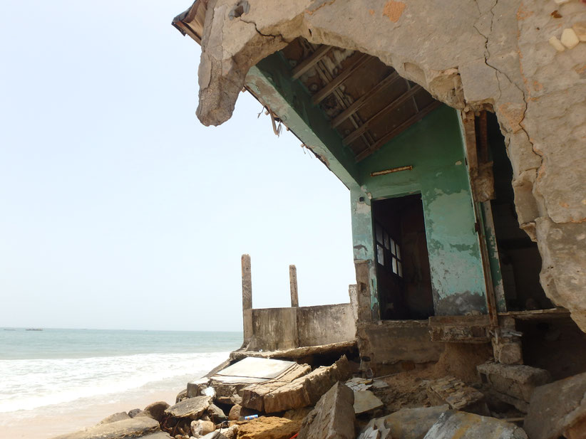Popenguine erosion Senegal