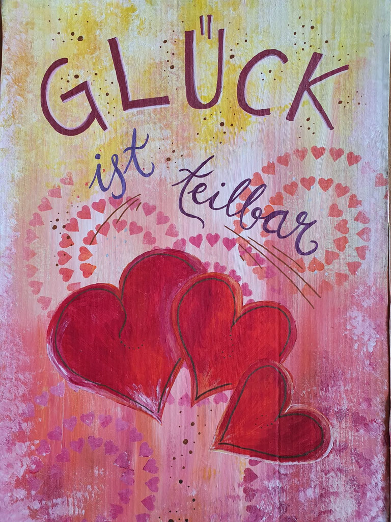 Glück ist teilbar Wir bauen Bruecken