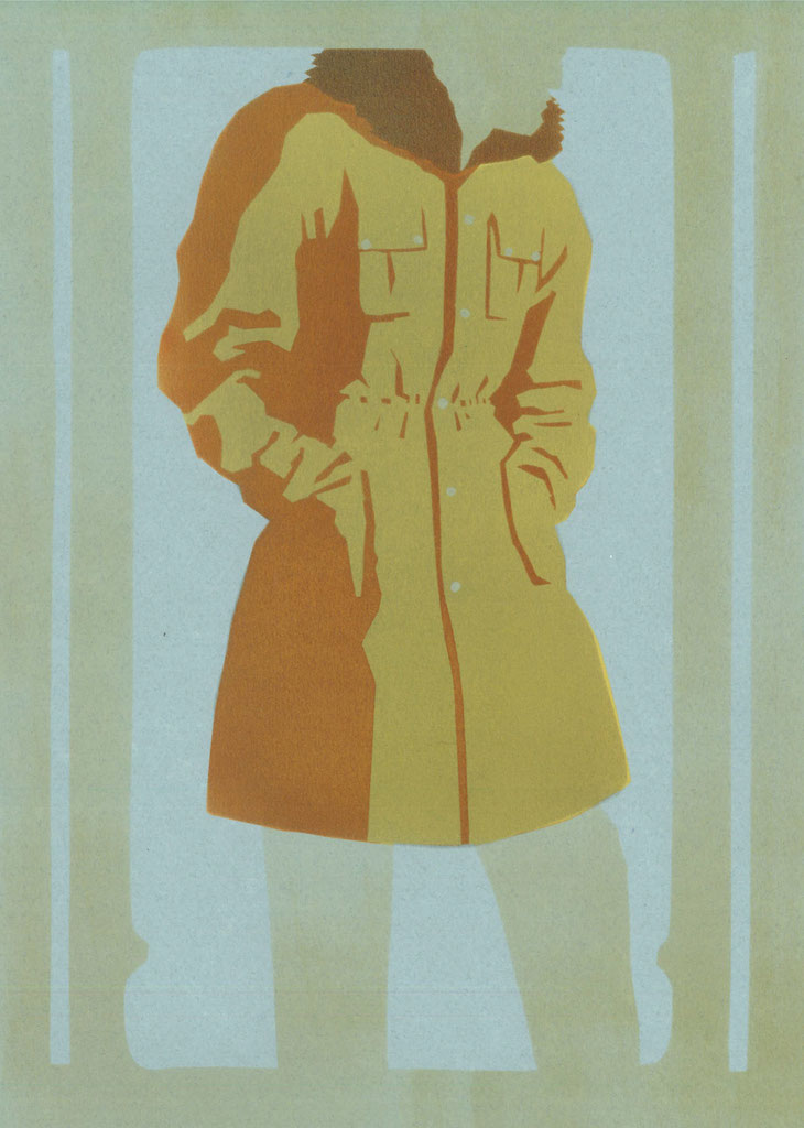 Mantel Lexikon: Grafik eines Parkas oder Anoraks von Fab Gorjian