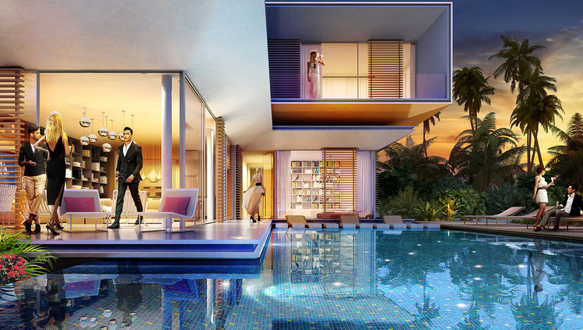 investissement immobilier à DUBAI au coeur de THE WORLD : votre villa de prestige dans Le coeur de l'Europe