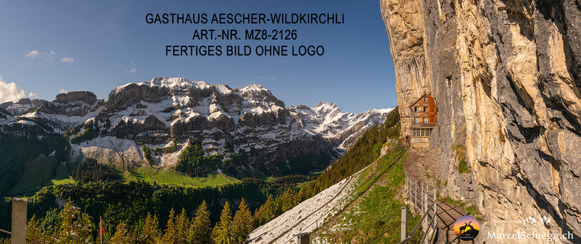 Marcel Schiegg, Wandbild, Berggasthaus Aescher, Wildkirchli, Ebenalp, Alpstein