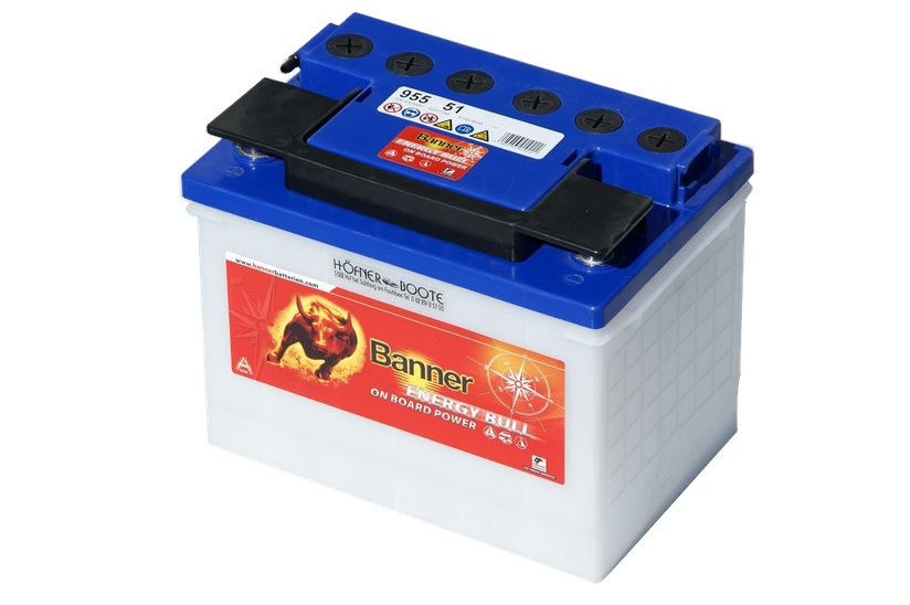 12 V 72 Ah Banner 95551 Energy Bull Bootsbatterie Aktion Batterie für Urlaub zyklenfest leichte