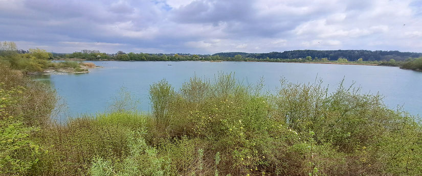 Nordteil des Wullenstettener Natursees; Foto: Ralf Schreiber