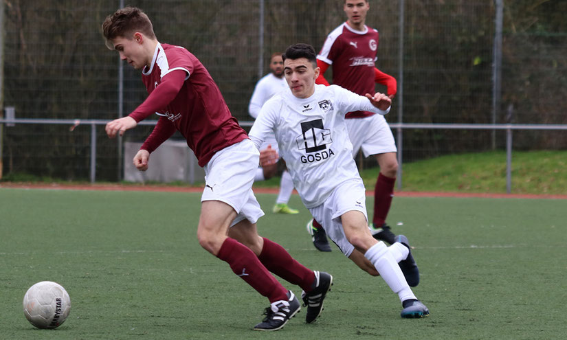 Rot Weiss Ahlen U19 A1 gegen Gievenbeck; Fotos von Sarah Wick