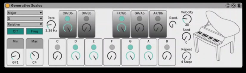 Random MIDI Note Generator 