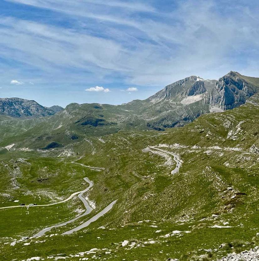 Serpentinen durchs Durmitor Panoramic Road P14