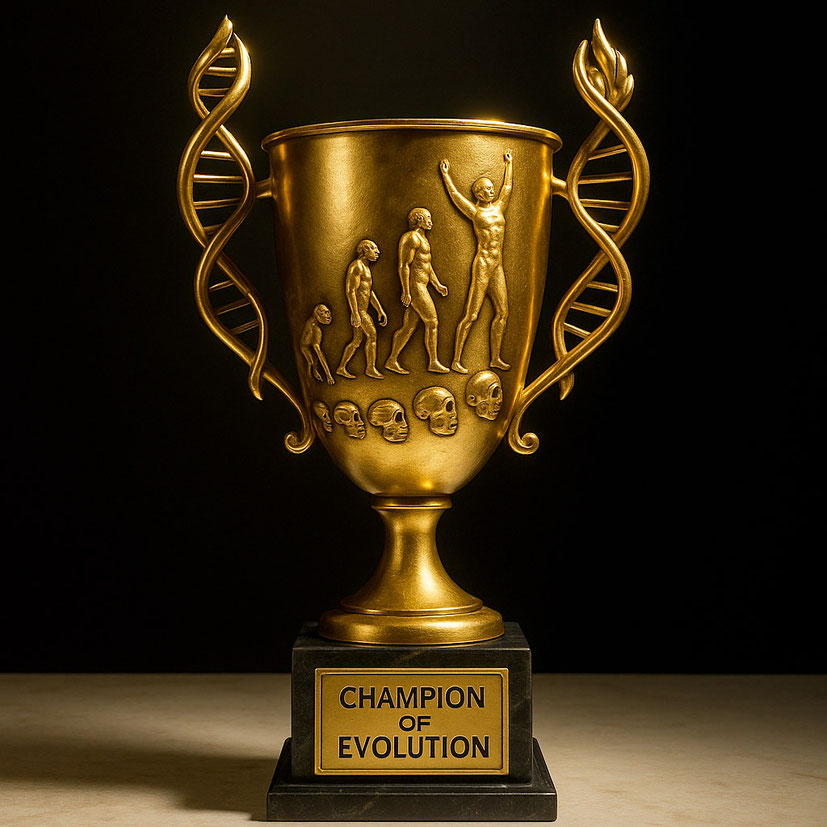 Siegerpokal - Champion der Evolution