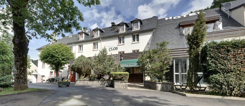 Hotel Restaurant Le Clos à Besse et Saint Anastaise, au cœur du Massif du Sancy et du Parc des Volcans d'Auvergne