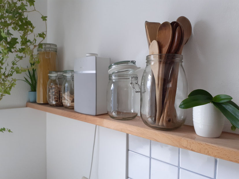The challenge of improving the kitchen: We have already reduced this corner in our kitchen :)