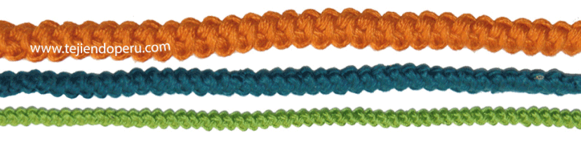 Tutorial: cordón rumano tejido a crochet