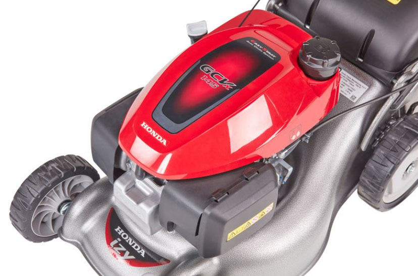 Honda Rasenmäher HRG 416c1 PK Luft Ansicht vom Motor