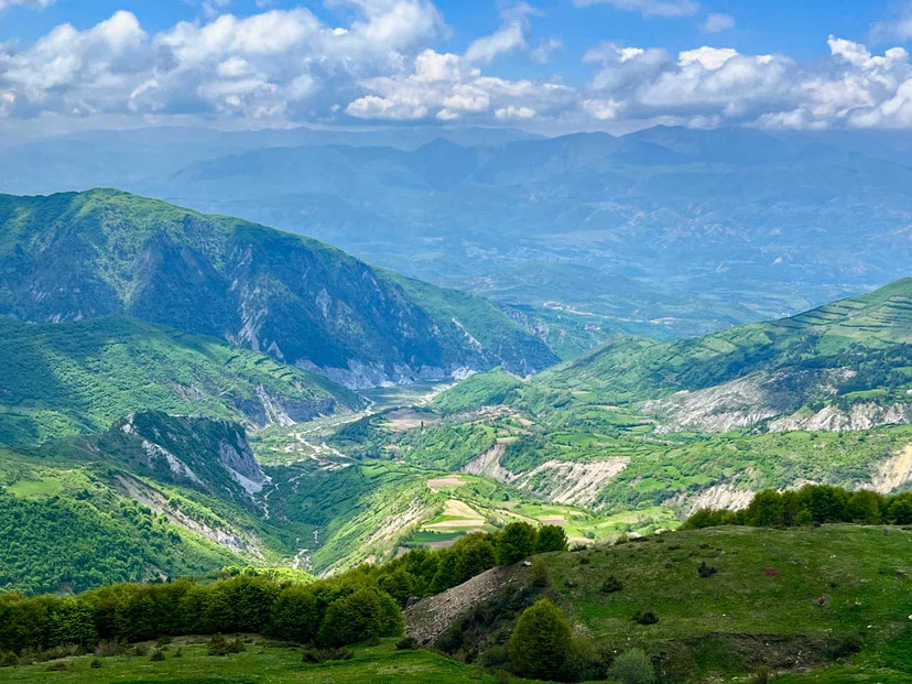 Peshkopi Berglandschaft