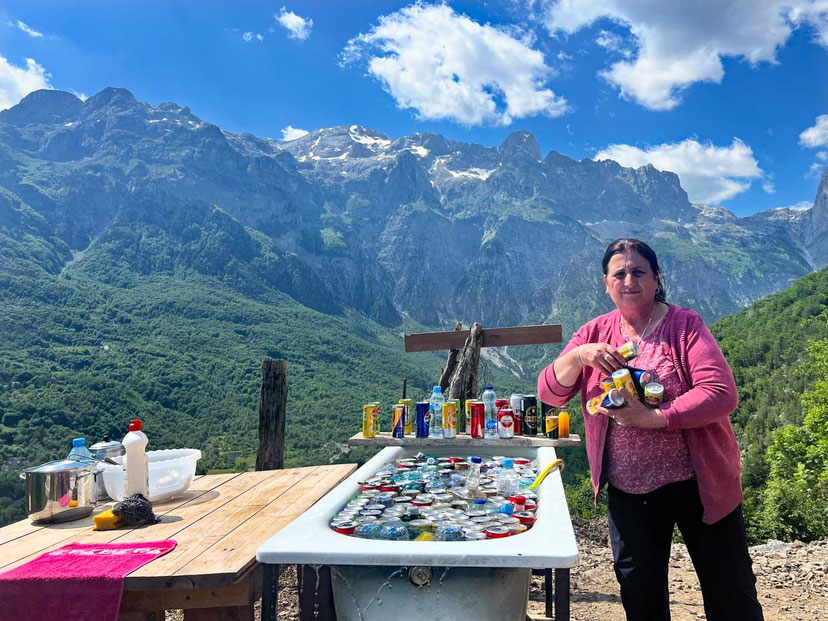 Wanderung von Theth zum Valbone-Pass