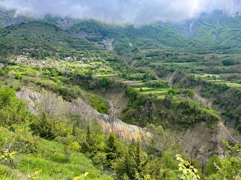 Hinterland Peshkopi Albanien