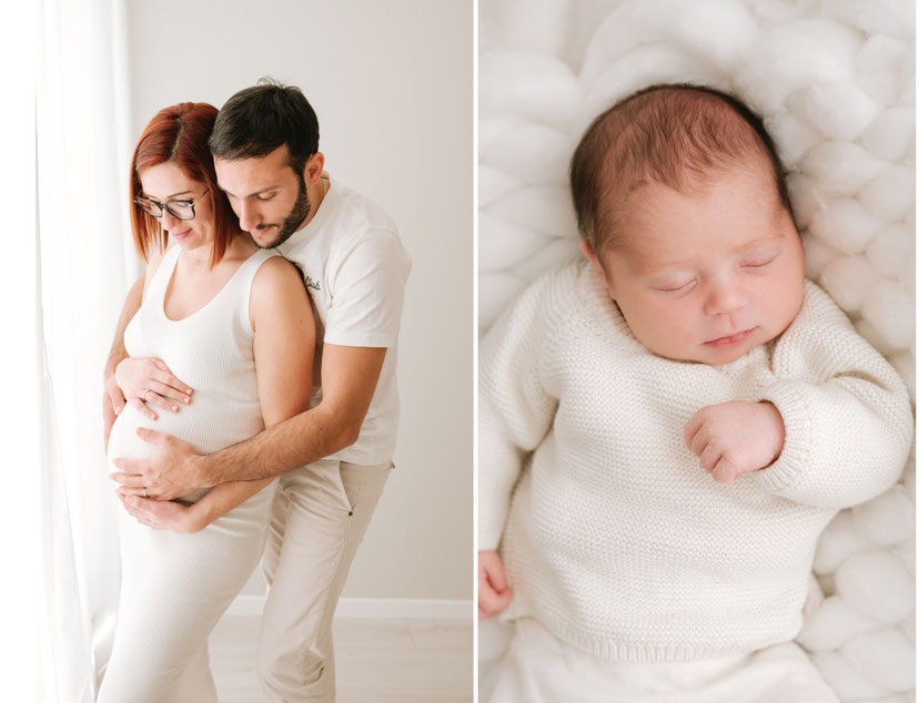pack Maternité seance grossesse et naissance au studio dans une ambiance douce et lumineuse brignoles