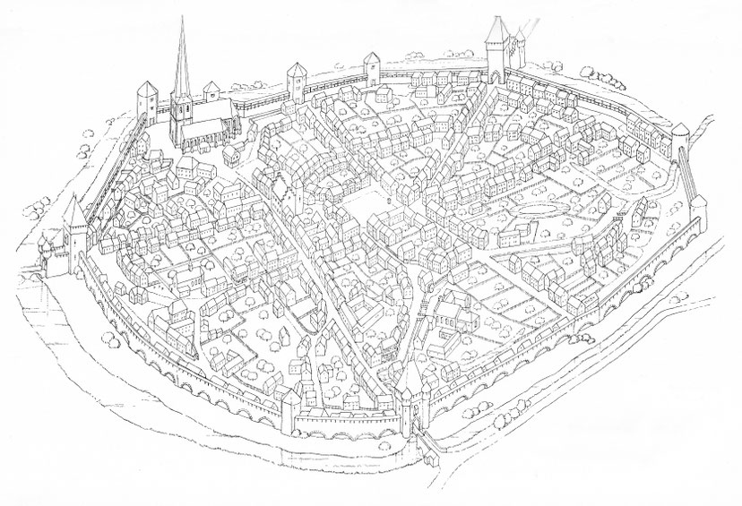 Stadtplan von Euskirchen nach Tollmann