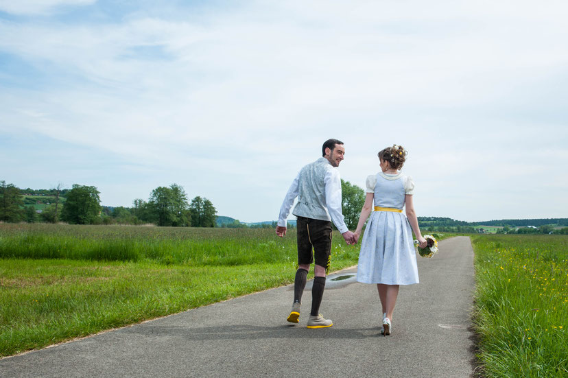 hochzeit in bayern, after wedding shooting.